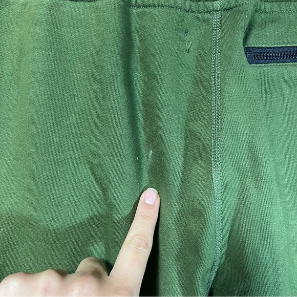 Raised By Wolves Cargo Sweatpant Joggers Mens Small Green 29x28 - Picture 3 of 5